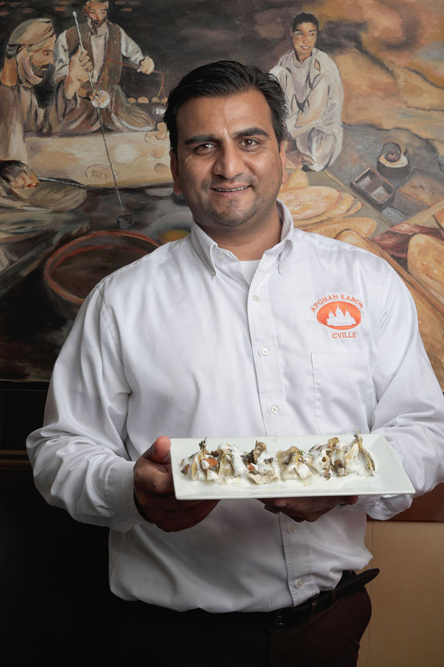 Mohammad Zubair Shafiqi, owner and chef of Afghan Kabob Palace